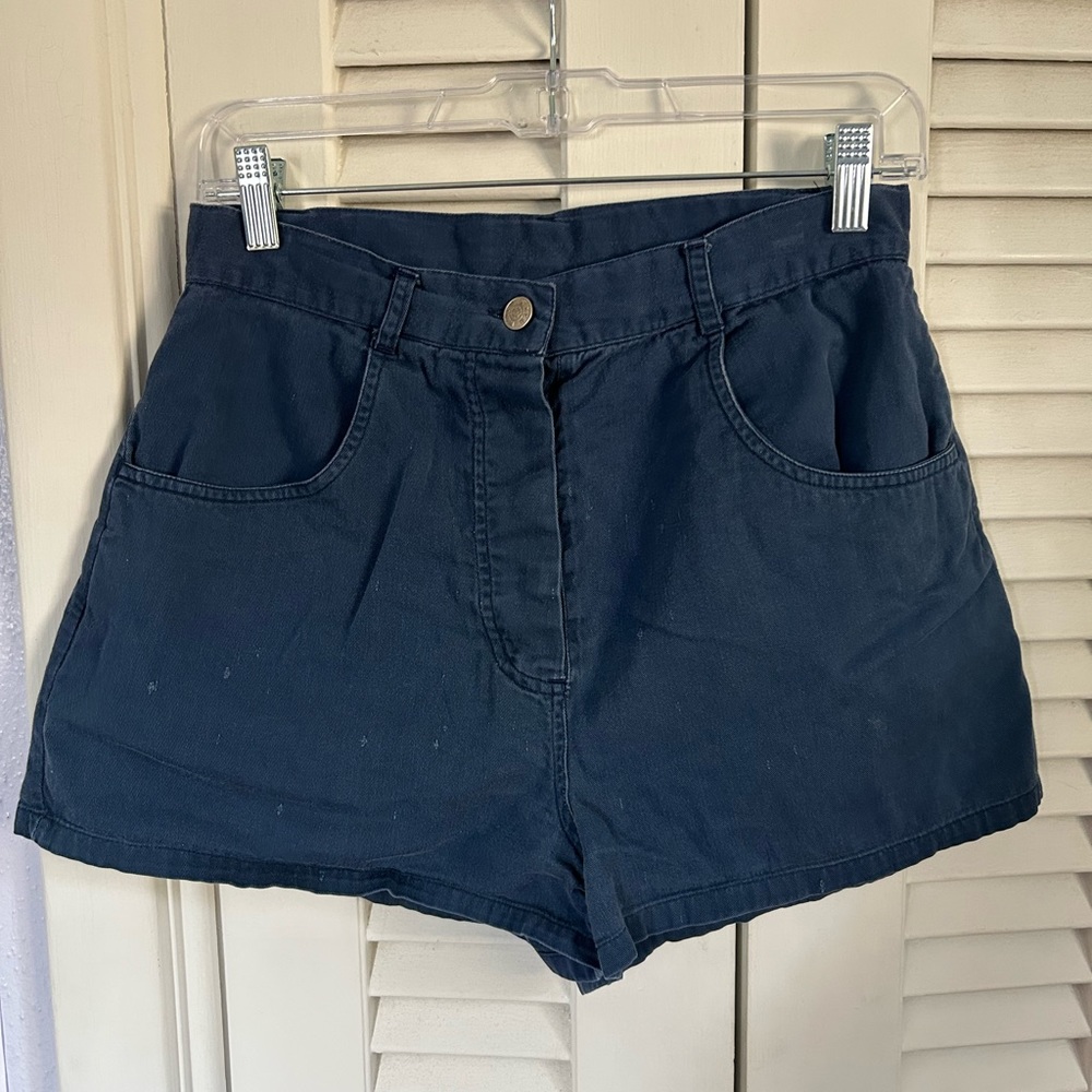Vintage Winch Navy Blue Shorts